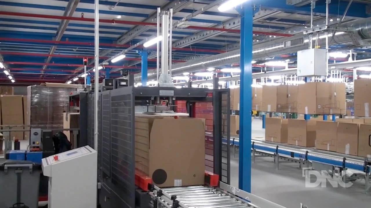 Automatització del magatzem logístic de multinacional del sector tèxtil